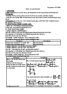 Kế hoạch bài dạy Toán 9 - Tiết 39+40 - Năm học 2022-2023 - Nguyễn Viết Hùng