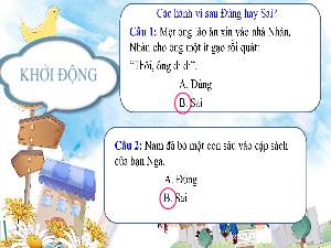 Bài giảng Lịch sử 4 - Bài: Lịch sử với mọi người