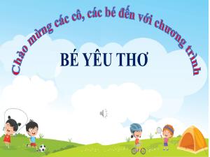 Bài giảng Mầm non Lớp Mầm - Đề tài: Thơ Dán hoa tặng mẹ - Dương Thị Bích