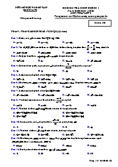Đề kiểm tra cuối học kì I Toán 8 - Mã đề 182 - Năm học 2021-2022 - Sở GD&ĐT Bắc Giang (Có đáp án)