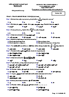 Đề kiểm tra cuối học kì I Toán 8 - Mã đề 183 - Năm học 2021-2022 - Sở GD&ĐT Bắc Giang (Có đáp án)