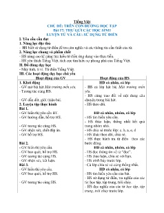 Giáo án Tiếng Việt 4 (Luyện từ và câu) - Chủ đề: Trên con đường học tập - Bài 17: Sử dụng từ điển