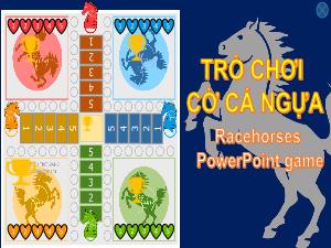Slide Powerpoint Trò chơi Cờ cá ngựa