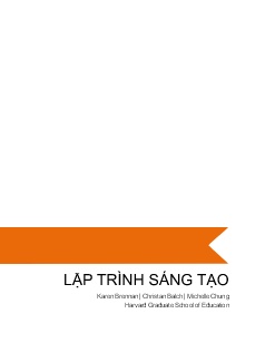 Tài liệu Lập trình sáng tạo