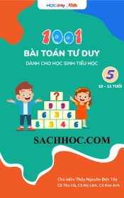 1001 Bài Toán tư duy dành cho học sinh Tiểu học Lớp 5